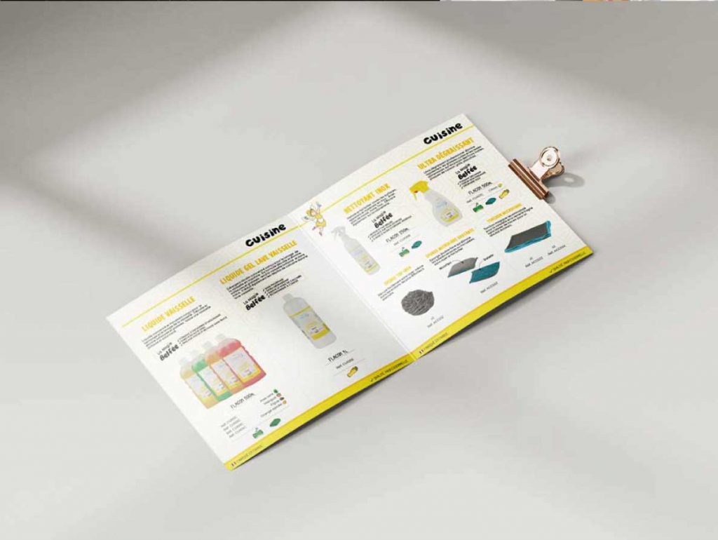 conception brochure produits