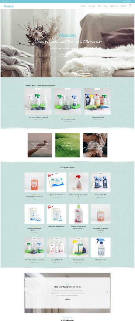 réalisation-site-ecommerce-marque-homsens